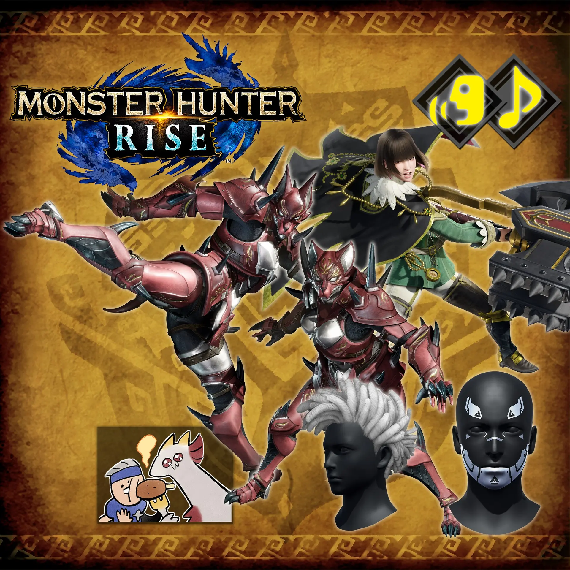Monster Hunter Rise DLC Pack 10 (XBOX One - Cheapest Store)