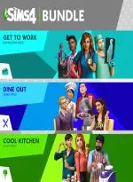 The Sims™ 4 Bundle - Get to Work, Dine Out, Cool Kitchen Stuff (Xbox Games UK)
