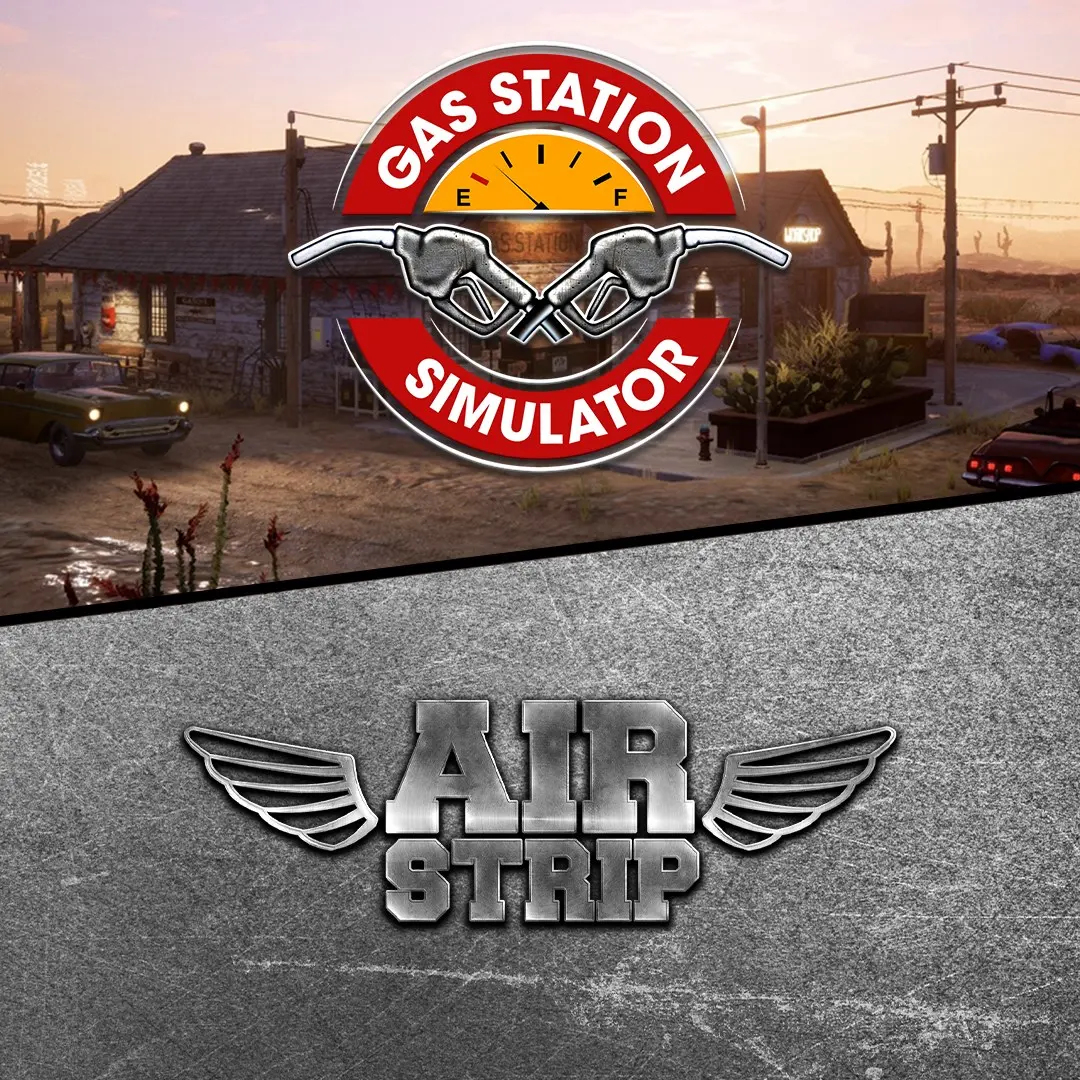 Gas Station Simulator and Airstrip DLC Bundle (XBOX One - Cheapest Store)