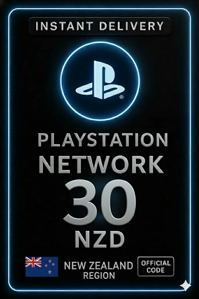 PSN карта Нова Зеландия - 30 NZD PSN карта Нова Зеландия - 30 NZD