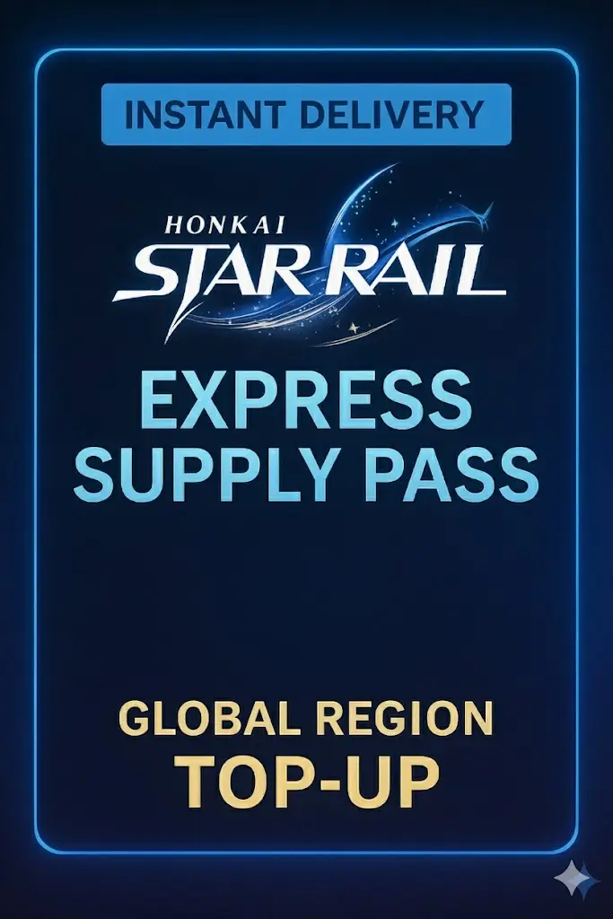 Honkai: Star Rail Expresní zásobovací průkaz Top UP (Globální) Honkai: Star Rail Expresní zásobovací průkaz Top UP (Globální)