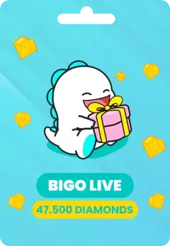 Bigo Live - 47500 Diamonds (Global)	