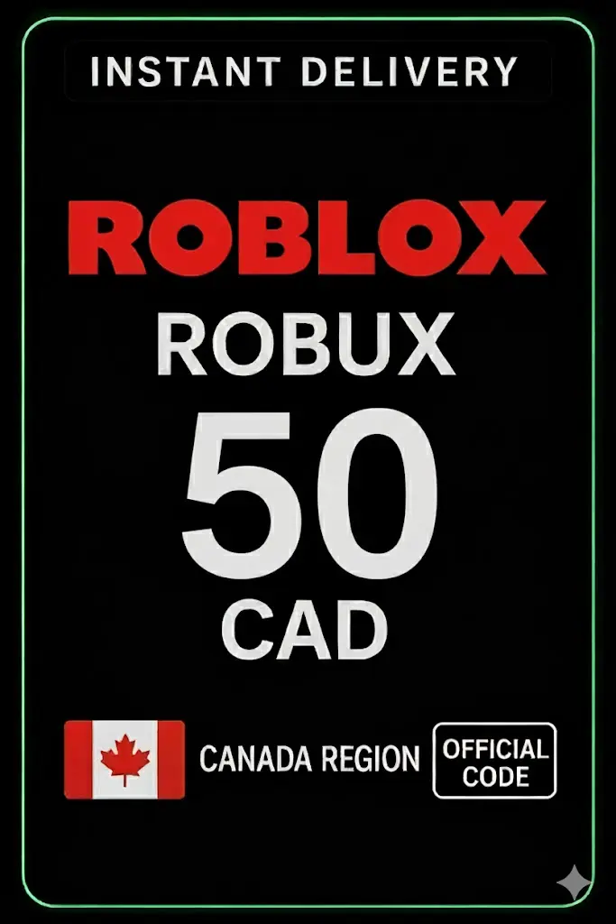 Roblox 50 CAD игра карта (CA) Roblox 50 CAD игра карта (CA)