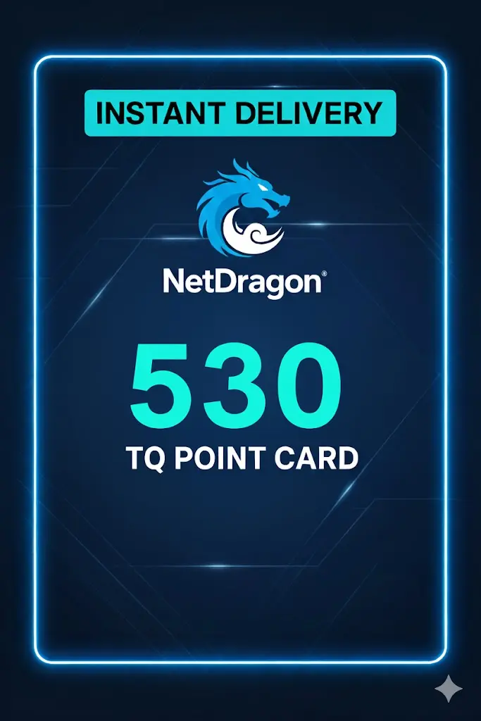 بطاقة نقاط Tq للعبة كونكر أونلاين 530 بطاقة نقاط Tq للعبة كونكر أونلاين 530