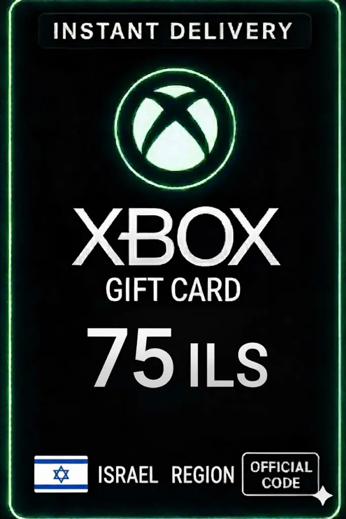 XBOX Live Card Israel - 75 ILS XBOX Live Card Israel - 75 ILS