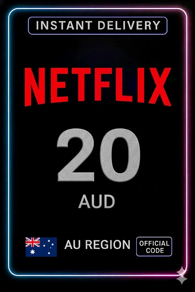 Netflix poklon kartica 20 AUD Netflix poklon kartica 20 AUD