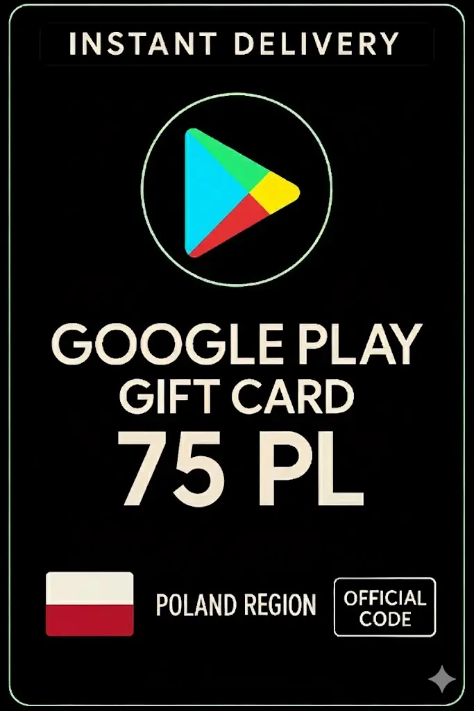 Google Play Gift Card - Полша PL 75 Google Play Gift Card - Полша PL 75