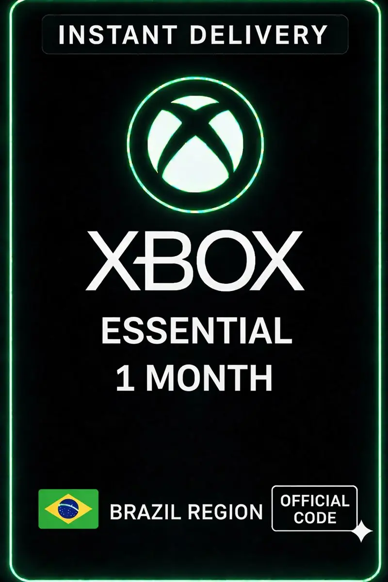 Xbox Game Pass Essential 1 Month Brasil Xbox Game Pass Essential 1 Month Brasil