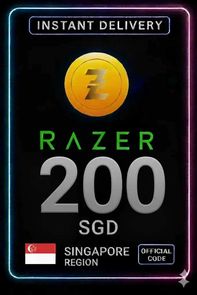 Razer Gold Singapore SGD 200 Razer Gold Singapore SGD 200