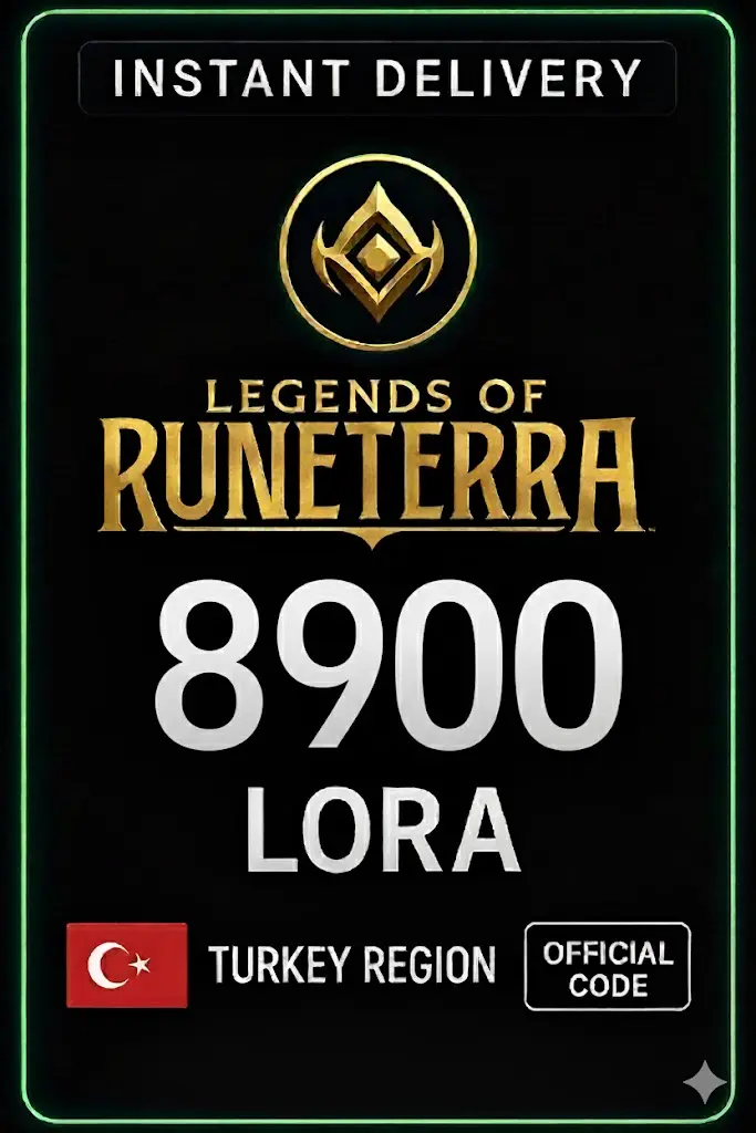 Legends of Runeterra - 8900 LoRa (Türkía) Legends of Runeterra - 8900 LoRa (Türkía)