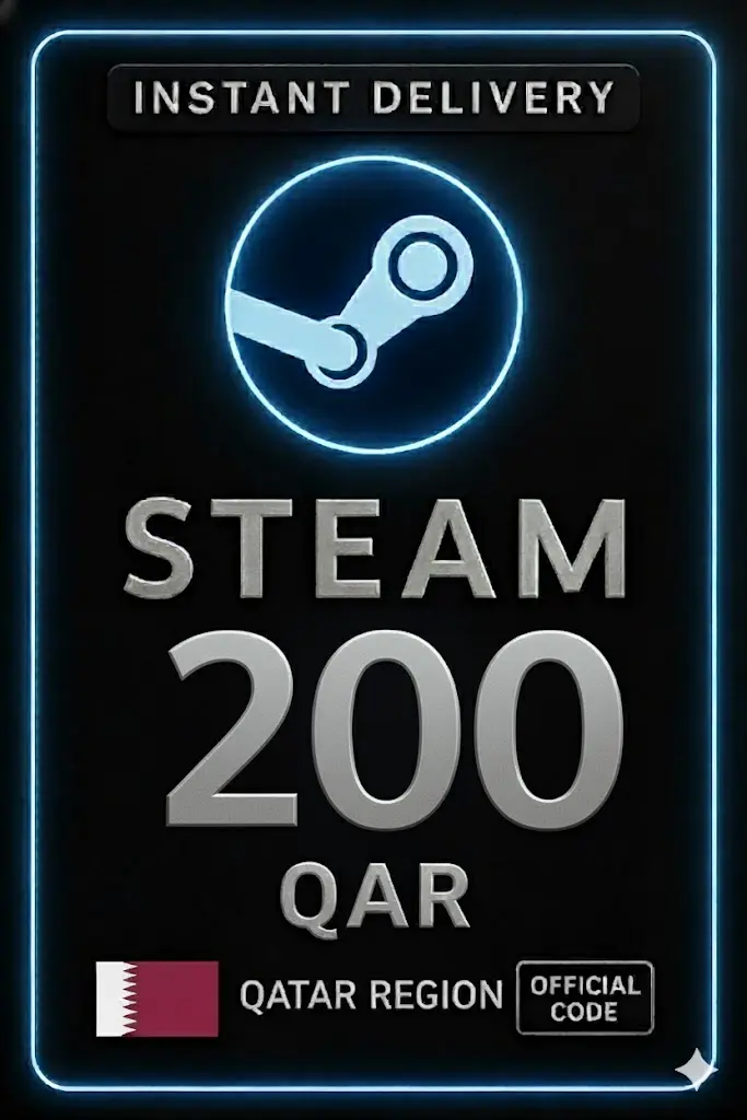 Код за Steam Wallet 200 катарски риала Код за Steam Wallet 200 катарски риала