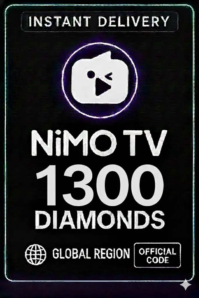 Nimo TV 1300 ҷавоҳирот (Топ-ап) Nimo TV 1300 ҷавоҳирот (Топ-ап)