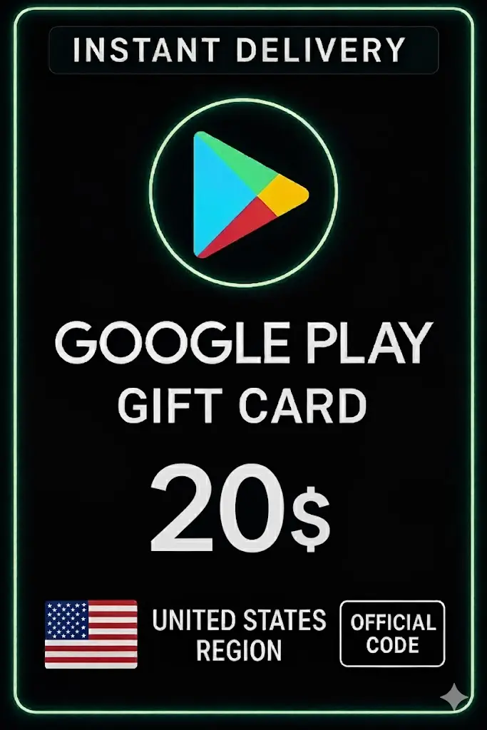 Google Play Gift Card - United States 20 $ Google Play Gift Card - United States 20 $