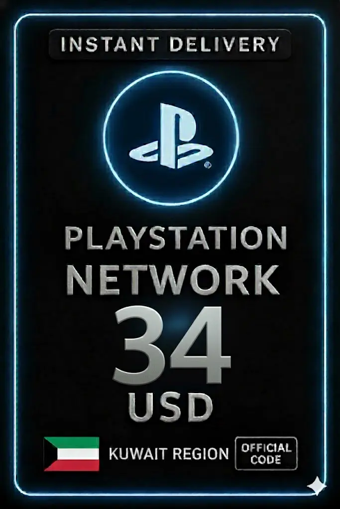 PSN Card Kuwait - 34$ (KW) PSN Card Kuwait - 34$ (KW)