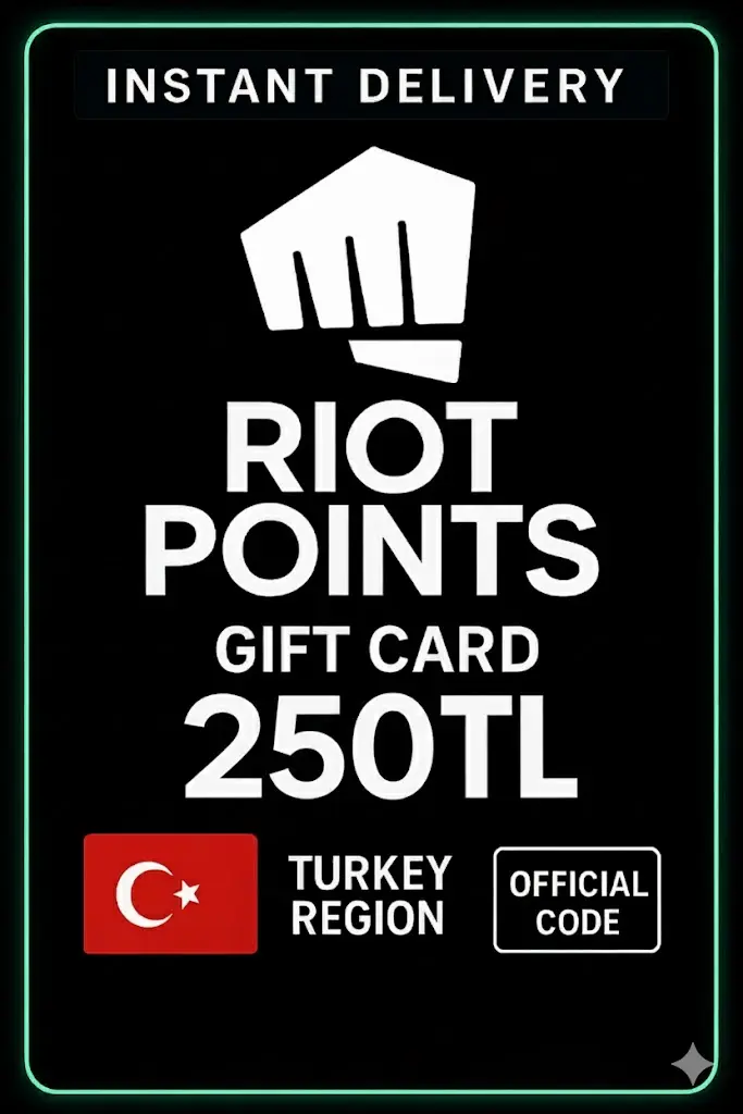 Riot Points 250 TL - (Türkiye) Riot Points 250 TL - (Türkiye)