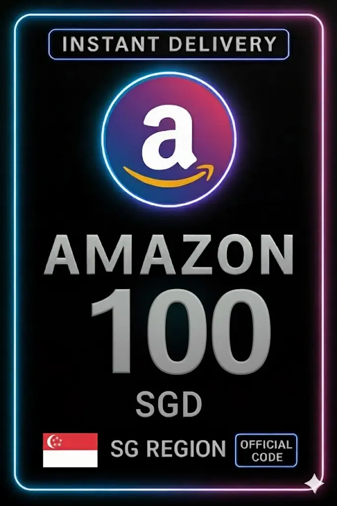 Подаръчна карта на Amazon - Сингапур 100 SGD Подаръчна карта на Amazon - Сингапур 100 SGD