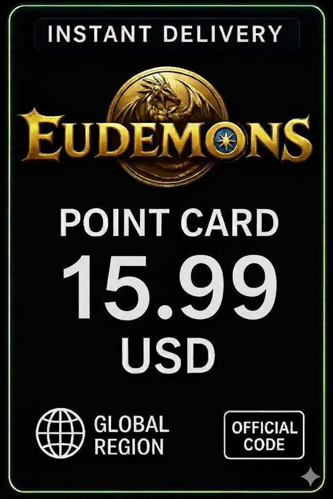 Eudemons Punktkarte 15,99 USD Eudemons Punktkarte 15,99 USD