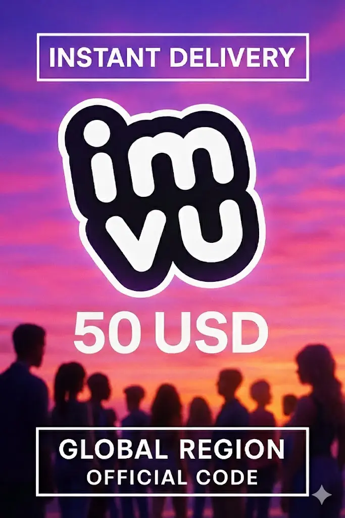 IMVU Prepaid Card 50$ - Limited Promo IMVU Prepaid Card 50$ - Limited Promo