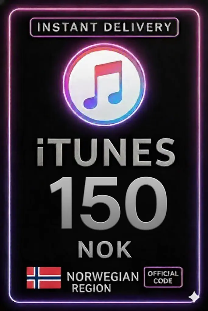 iTunes Hədiyyə Kartı 150 NOK İK iTunes Hədiyyə Kartı 150 NOK İK