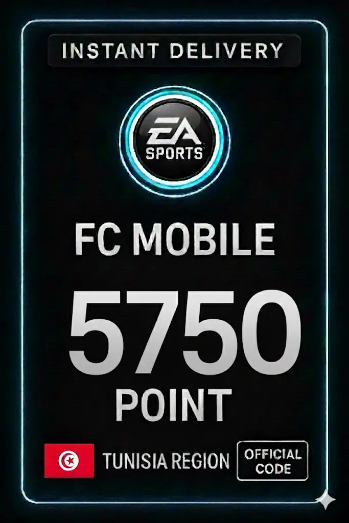 FC मोबाइल 5750 अंक - ट्यूनीशिया FC मोबाइल 5750 अंक - ट्यूनीशिया