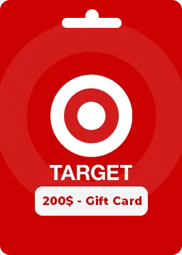 Target Gift Card - 200$