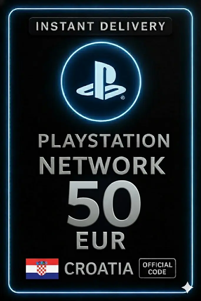 PSN karta Chorvatsko - 50 EU HR PSN karta Chorvatsko - 50 EU HR