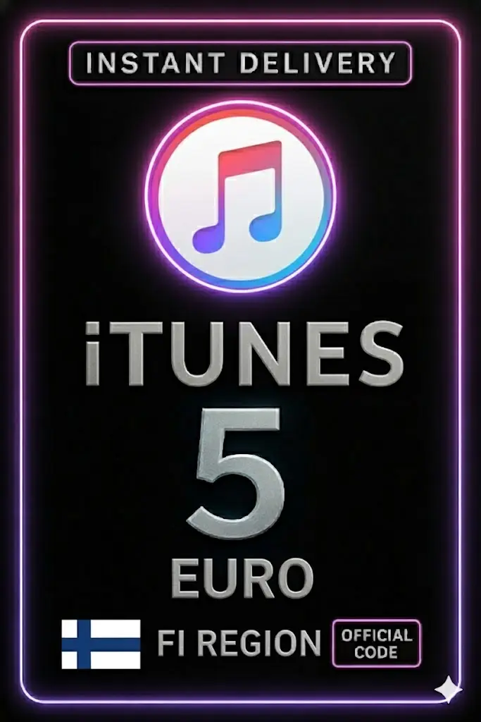 iTunes Gift Card 5 € FI iTunes Gift Card 5 € FI
