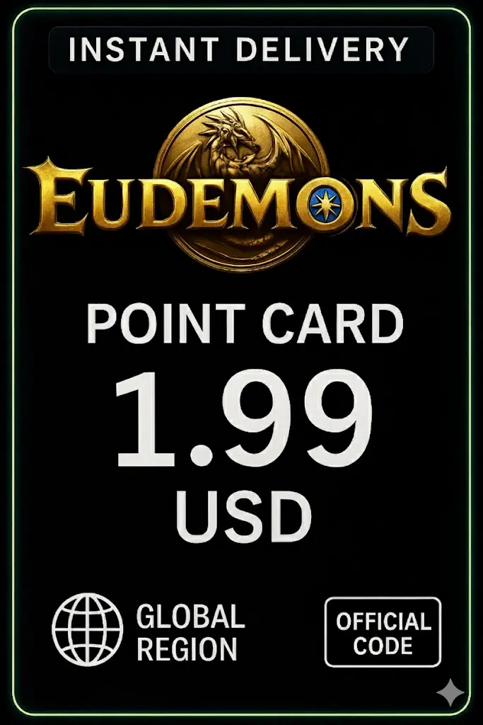 Eudemons Punktkarte 1,99 USD Eudemons Punktkarte 1,99 USD