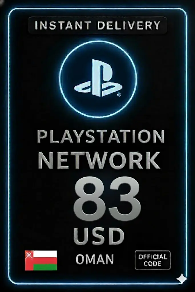 Tarjeta PSN Omán - 83$ (OM) Tarjeta PSN Omán - 83$ (OM)