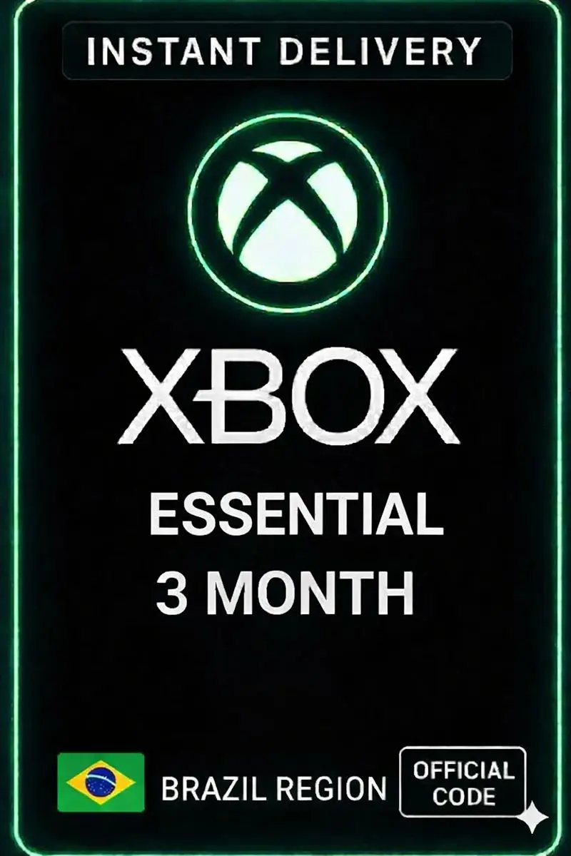 Xbox Game Pass Essential 3 Months Brasil Xbox Game Pass Essential 3 Months Brasil