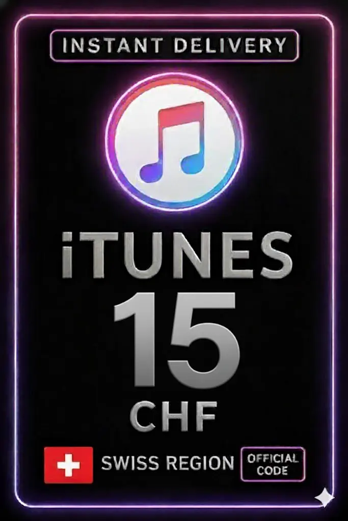 Dárková karta iTunes 15 CHF CH Dárková karta iTunes 15 CHF CH