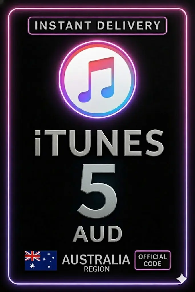 iTunes подаръчна карта AUD5 iTunes подаръчна карта AUD5