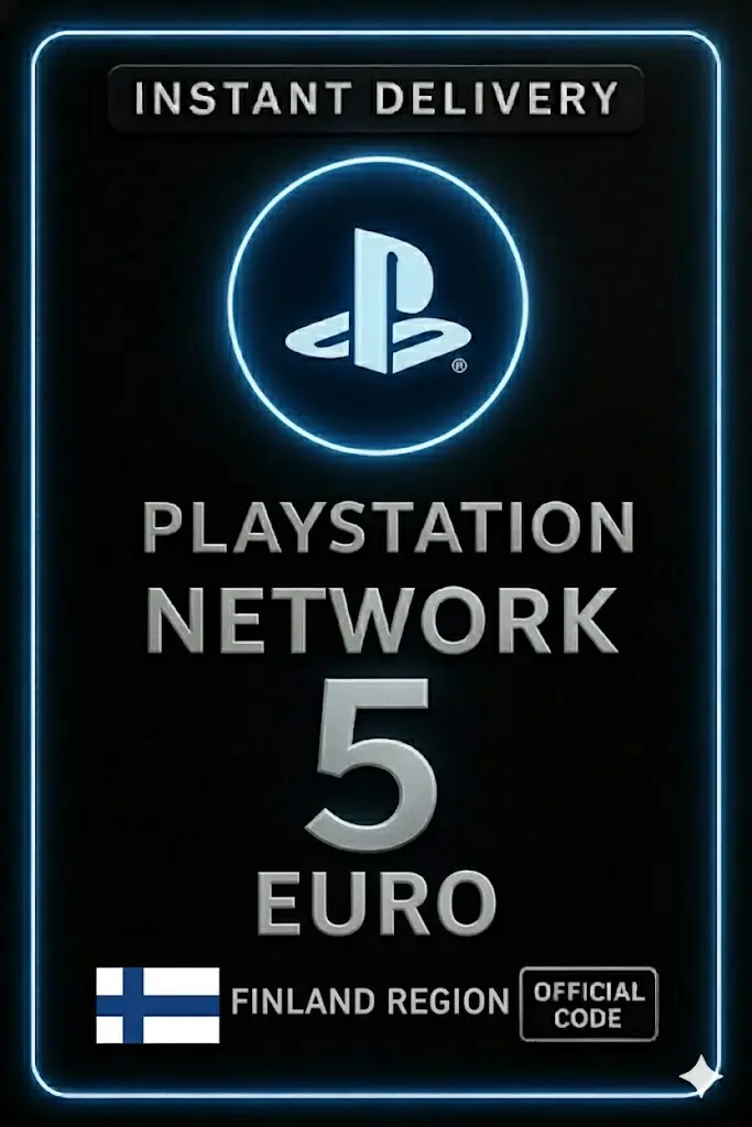 PSN карта Финландия - FI 5€ PSN карта Финландия - FI 5€