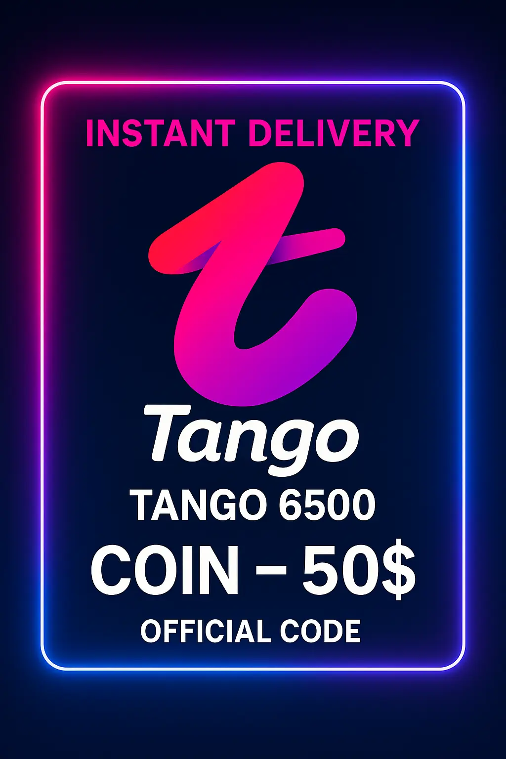 Tango 6500 Coin - 50$ Tango 6500 Coin - 50$