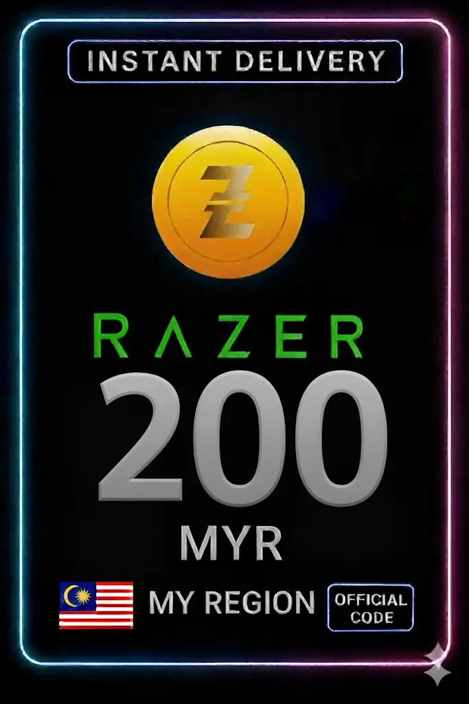 Razer Gold Malaysia RM200 Razer Gold Malaysia RM200