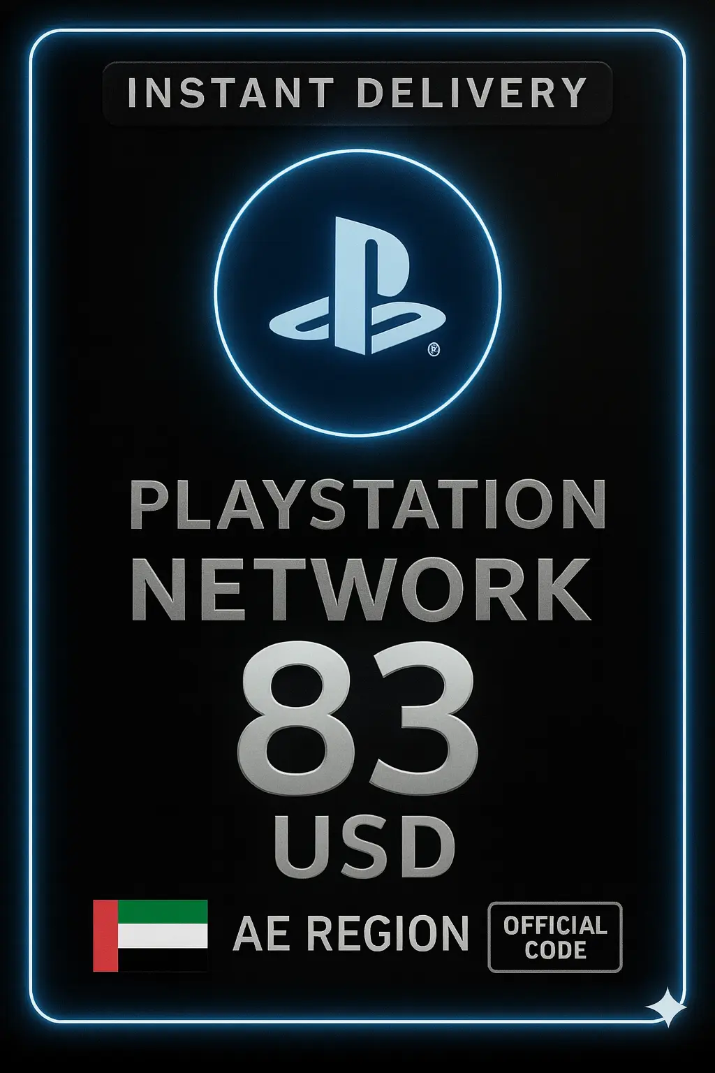 PSN Card 83 USD AE PSN Card 83 USD AE