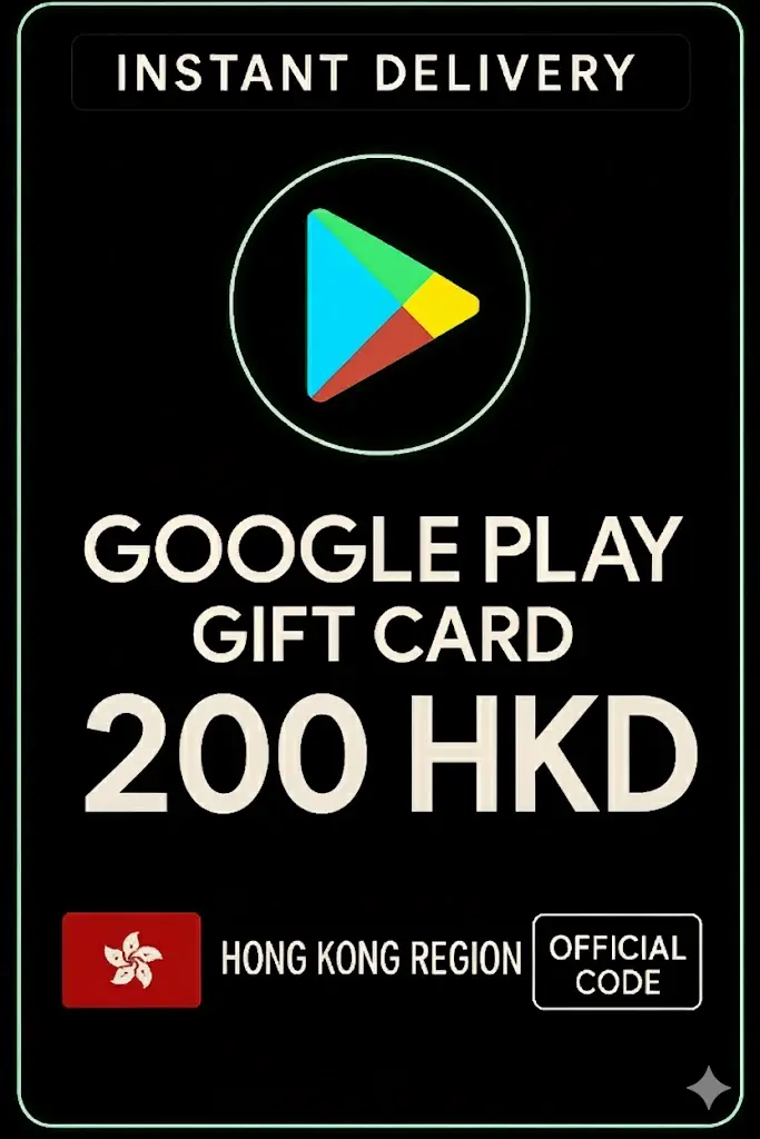 Google Play Gift Card - Хонг Конг HKD 200 Google Play Gift Card - Хонг Конг HKD 200
