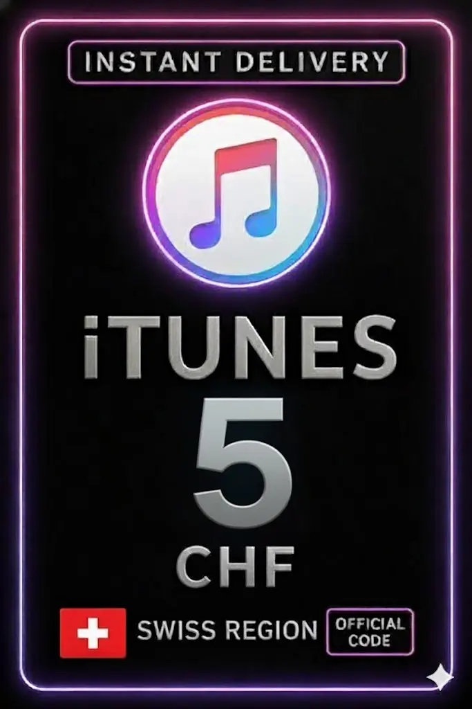 iTunes dárková karta 5 CHF CH iTunes dárková karta 5 CHF CH