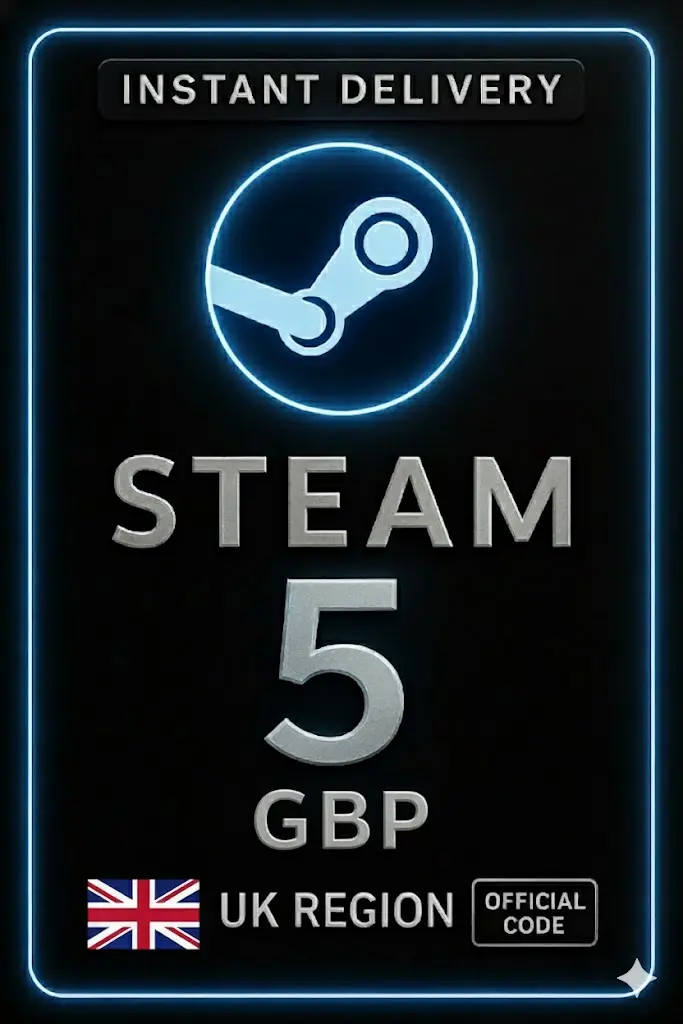 รหัสกระเป๋าสตางค์ Steam 5 ปอนด์ รหัสกระเป๋าสตางค์ Steam 5 ปอนด์
