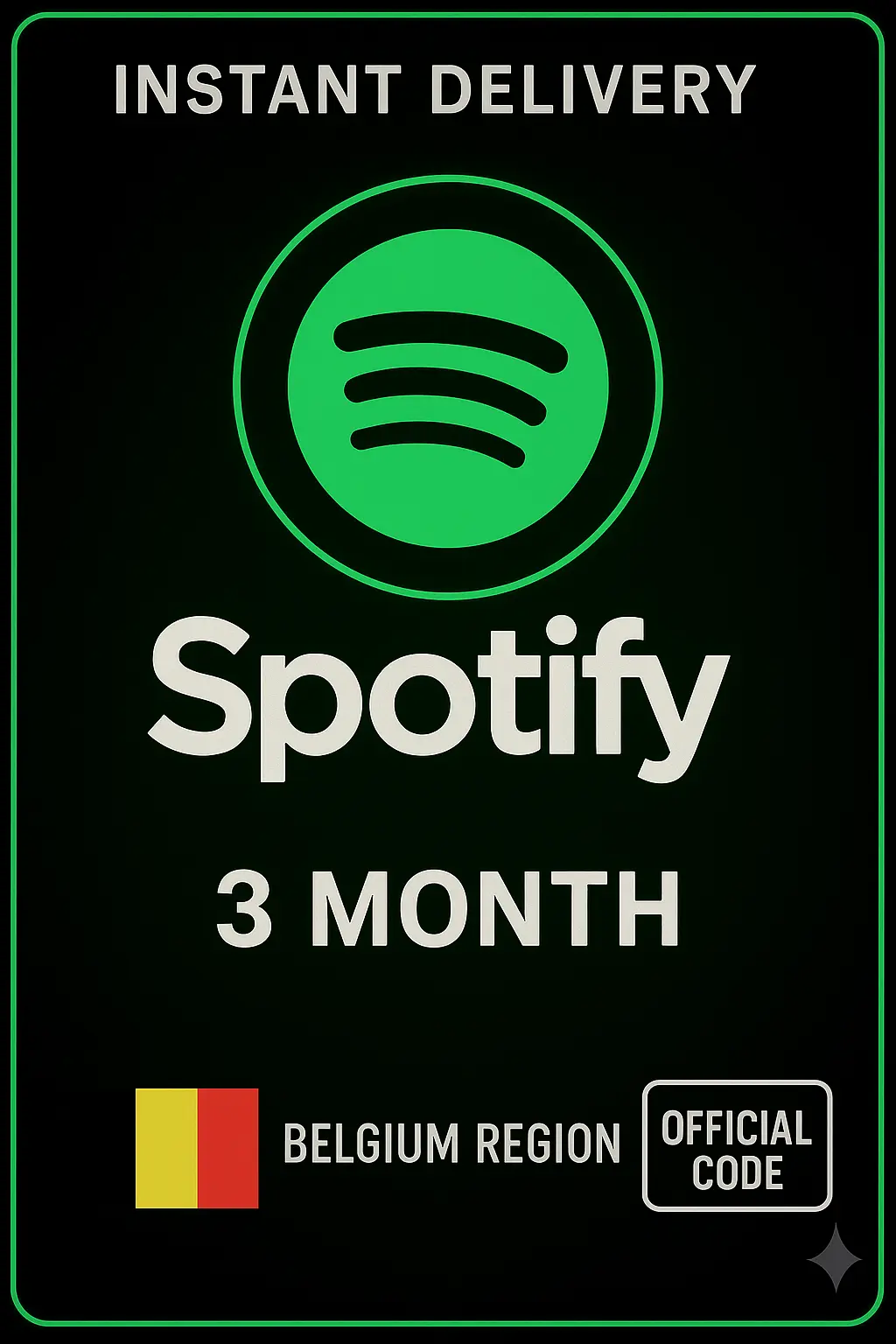 Spotify 3 месеца BE Spotify 3 месеца BE