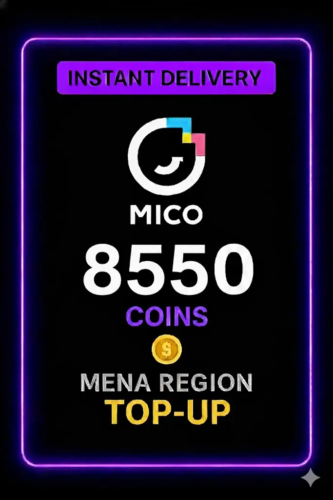 Mico Live - 8550 монети Дополнување (МЕНА) Mico Live - 8550 монети Дополнување (МЕНА)