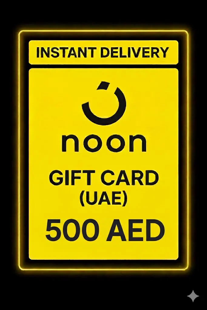 Noon Gift Card (UAE) - 500 AED Noon Gift Card (UAE) - 500 AED