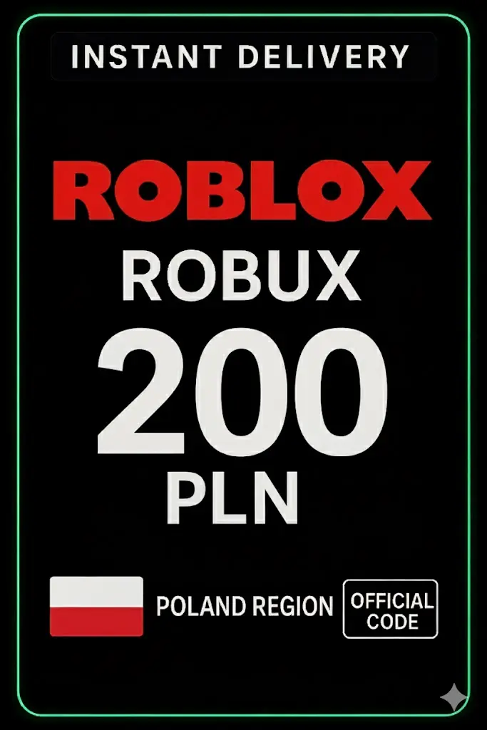 Roblox 200 PLN Game Card (PL) Roblox 200 PLN Game Card (PL)