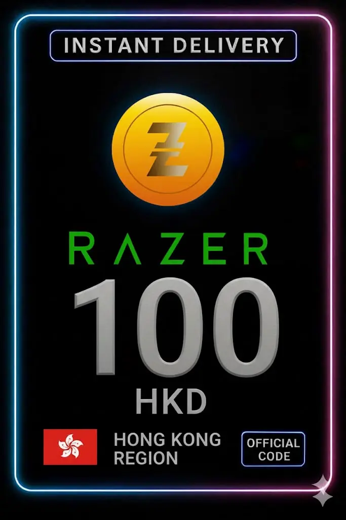 Razer Gold Hong Kong 100HKD Razer Gold Hong Kong 100HKD
