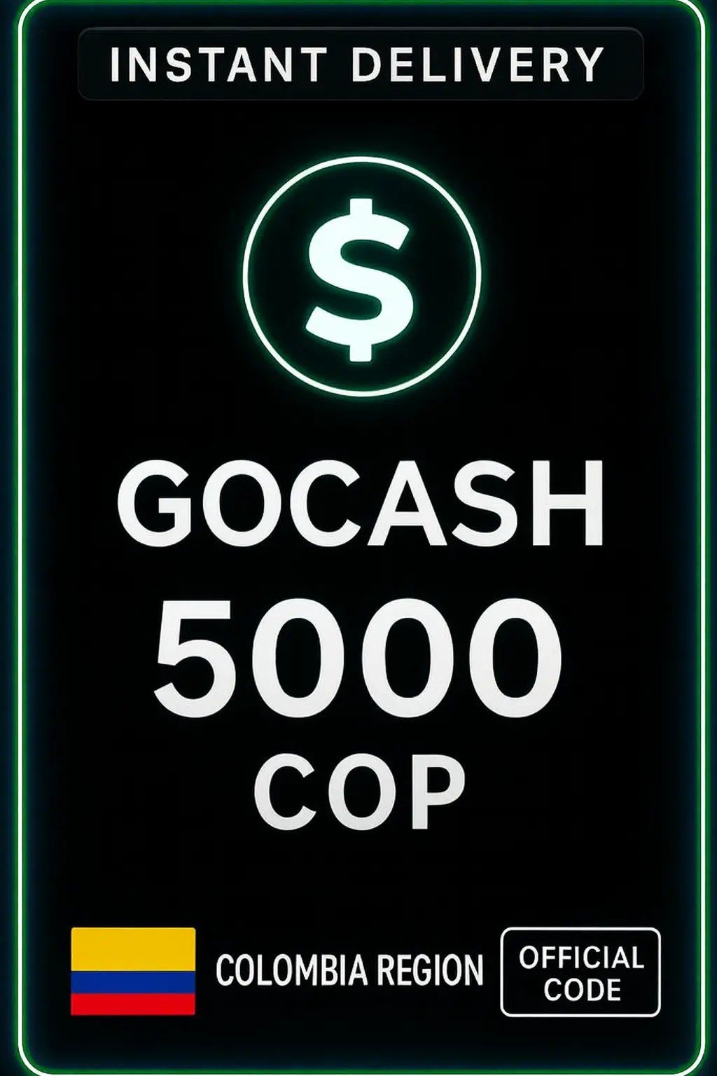 GoCash 5.000 COP GoCash 5.000 COP