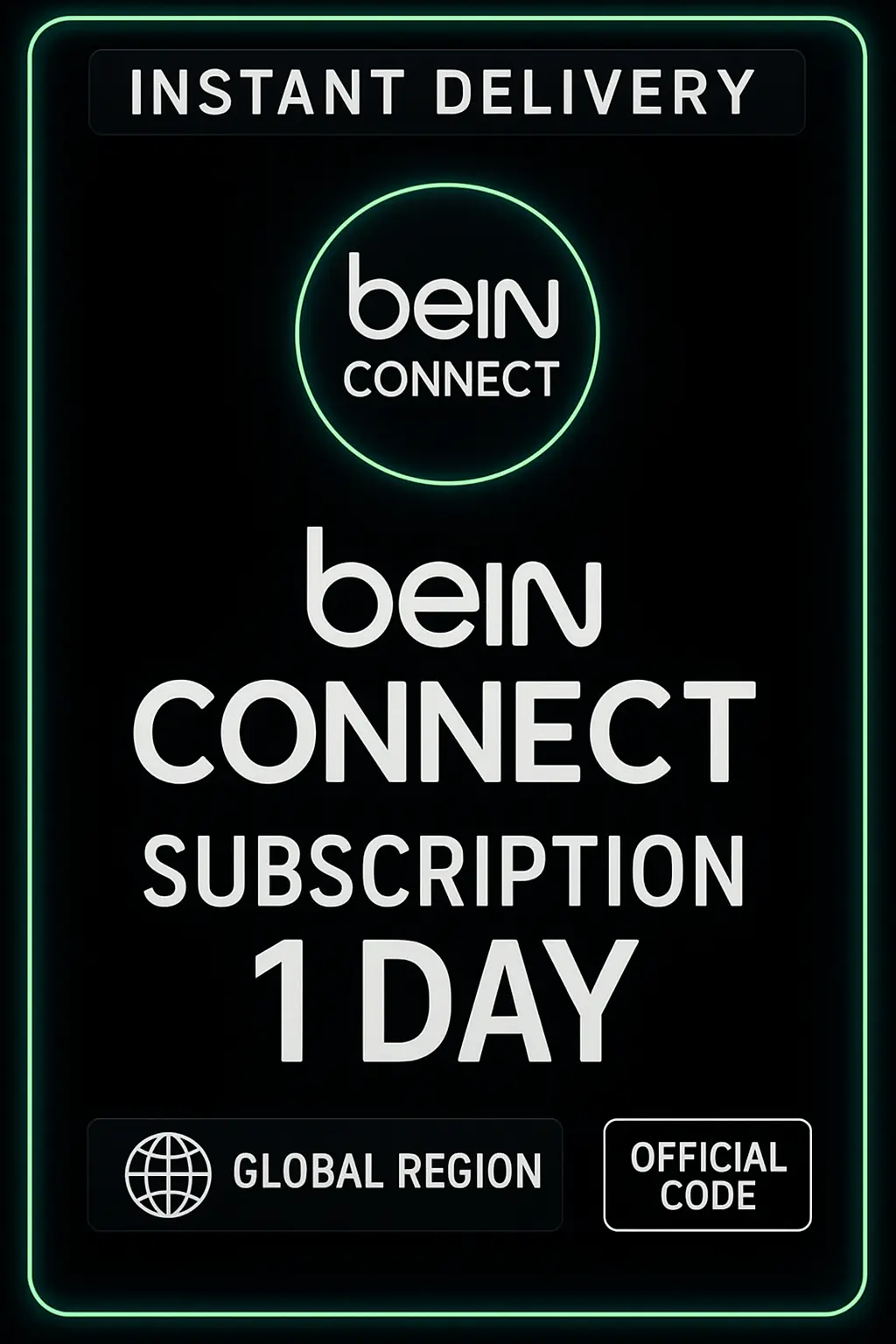 Подписка beIN Connect на 1 день (INT) Подписка beIN Connect на 1 день (INT)