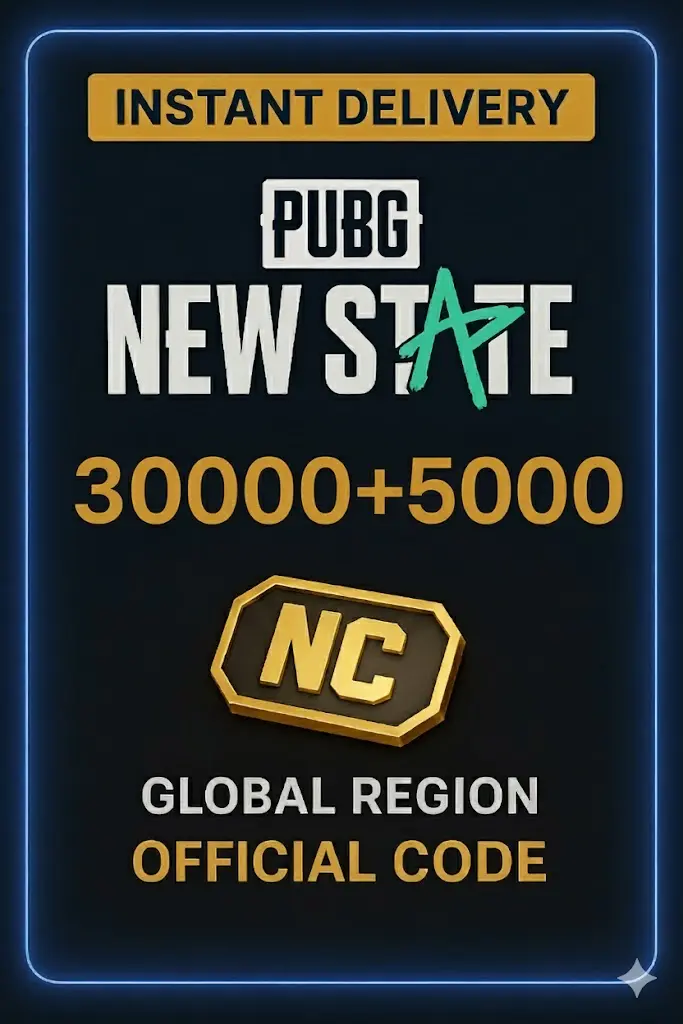 PUBG New State - 30000+5000 NC PUBG New State - 30000+5000 NC
