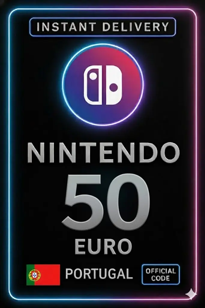 Nintendo eShop karta - 50€ (Portugalsko) Nintendo eShop karta - 50€ (Portugalsko)