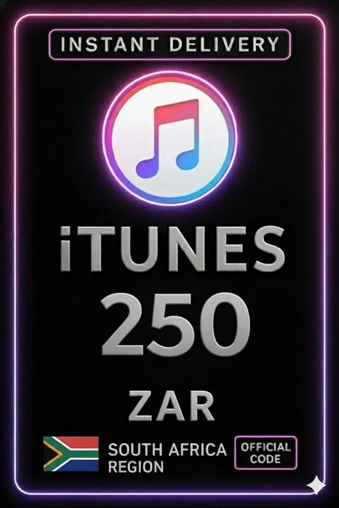 iTunes Gift Card 250 ZAR ZA iTunes Gift Card 250 ZAR ZA