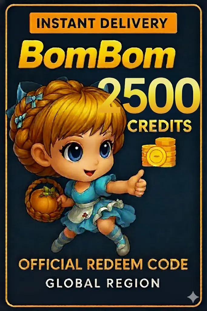 BomBom 2500 Credits BomBom 2500 Credits
